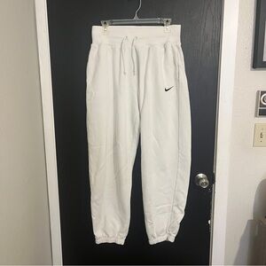 Nike Kids White Sweatpants